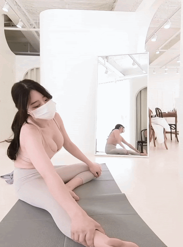 홈트레이닝 하는 언냐+_+♡