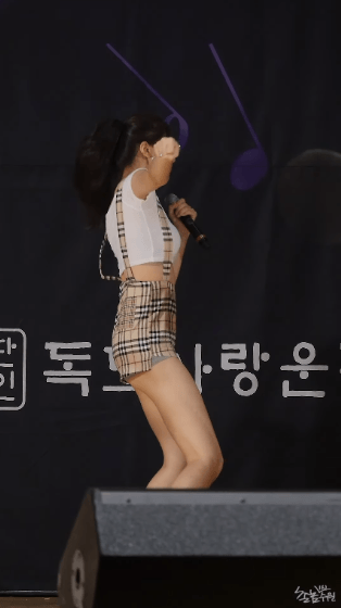 
호불호 갈린다는 댄스팀 막내~

