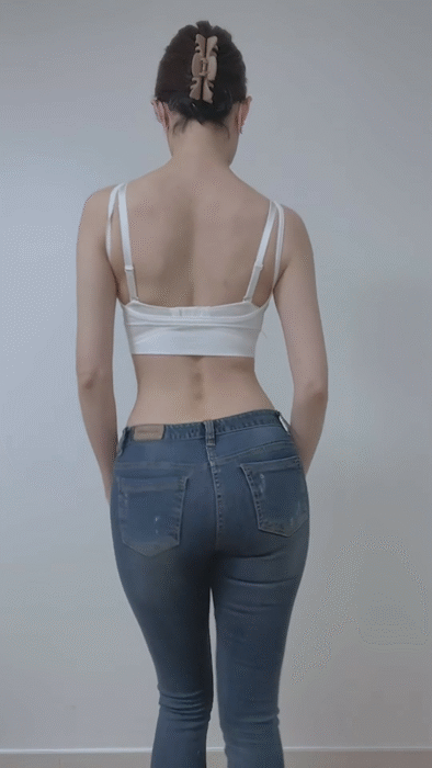 섹시한 청바지 뒤태.gif