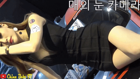 대륙의 레이싱걸.gif