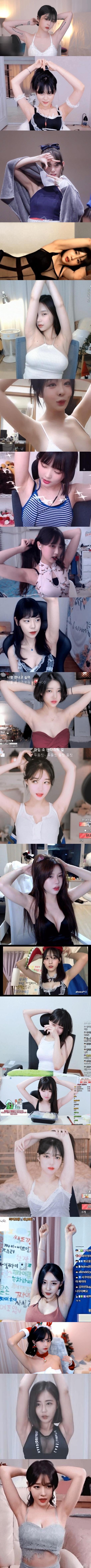 겨드랑이 취미이신분~?달려볼까요?