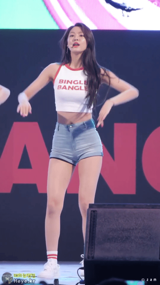 
청반바지 몸매

