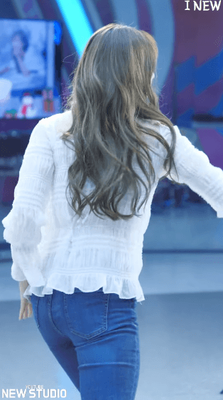 
전효성 청바지
