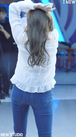 
전효성 청바지
