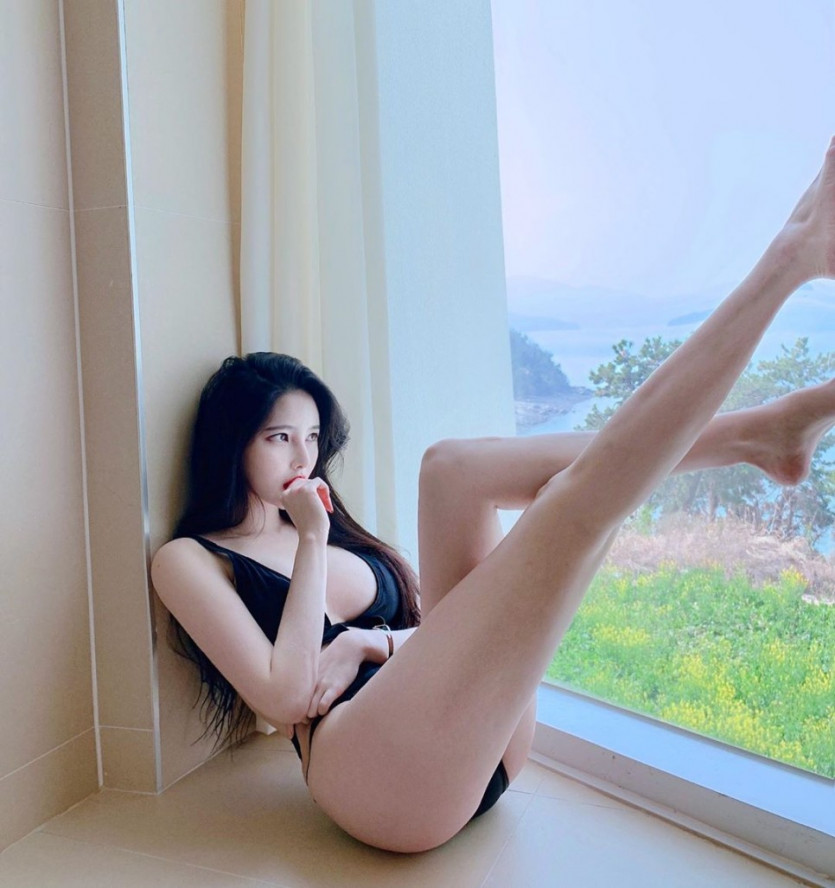 
모델 지아이 비키니 몸매.
