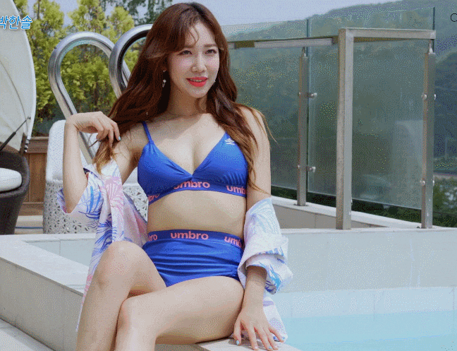 
치어리더엿던 처자
