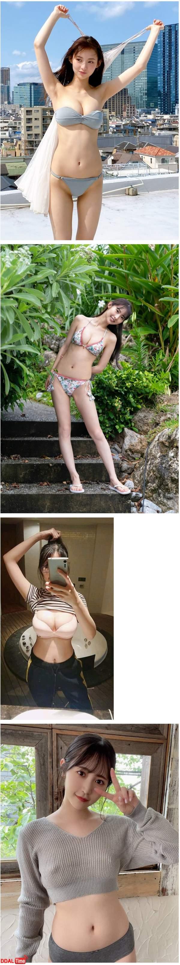 
배꼽이 예쁜 처자
