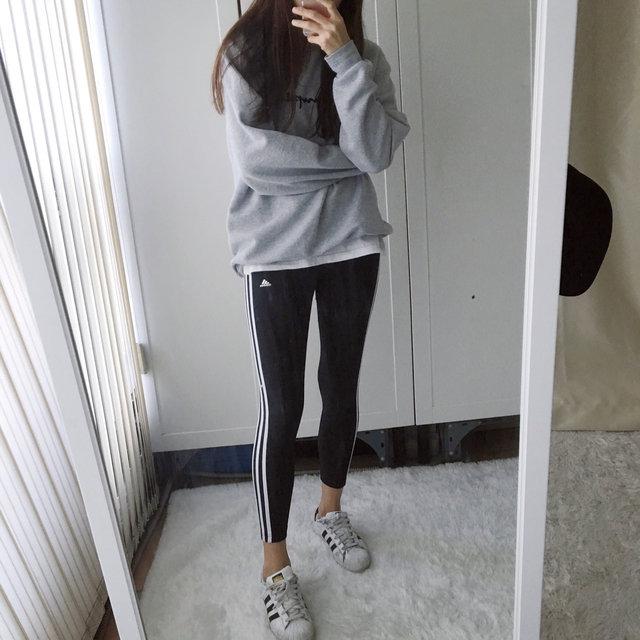 
블랙 레깅스
