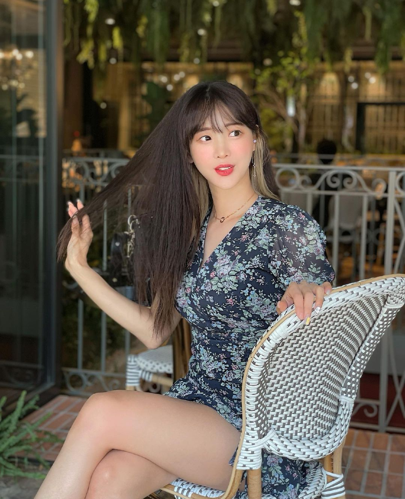 오늘의 다리 (김한나 치어리더)