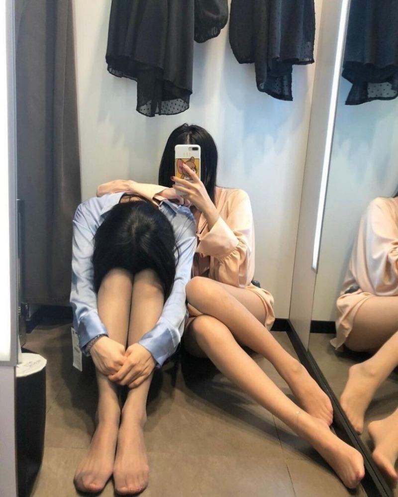 
슬렌더 셀카
