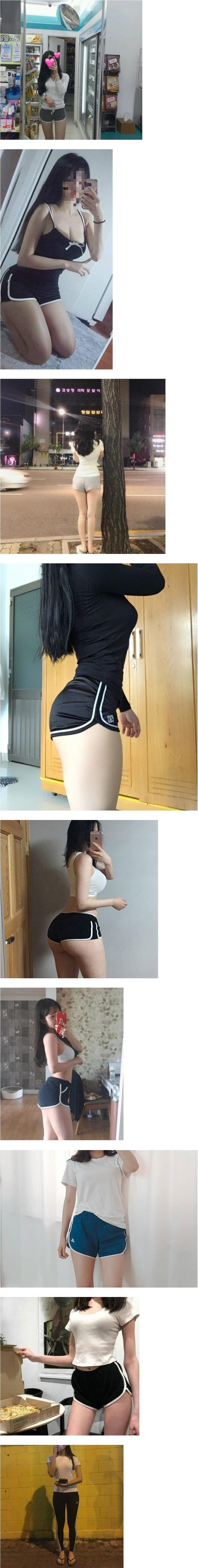 편의점 외출 패션 킁카킁카