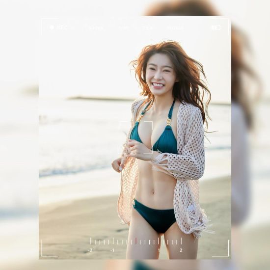 대만 1티어 치어리더 풍만한 비키니