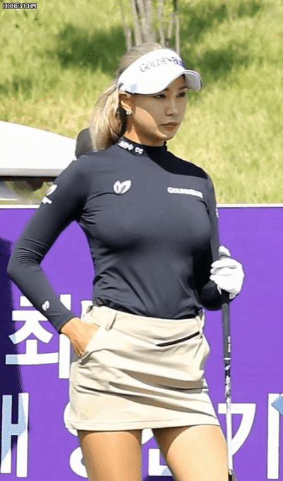 
매력적인 골프선수 이름 모름

