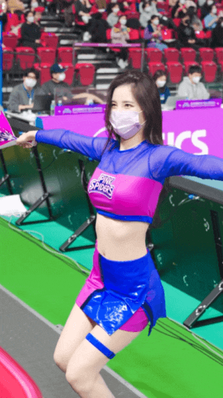 
치어리더 김해리
