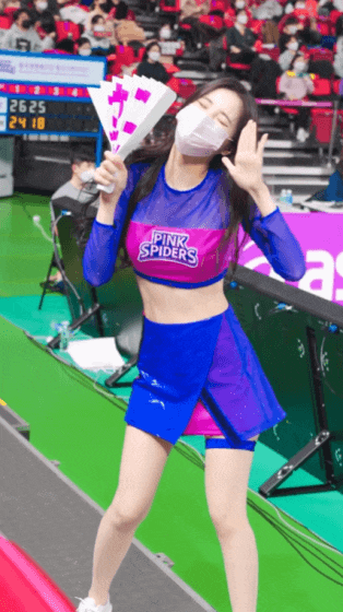 
치어리더 김해리
