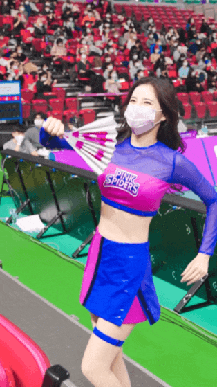 
치어리더 김해리
