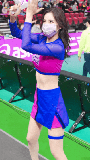 
치어리더 김해리
