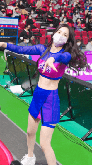 
치어리더 김해리
