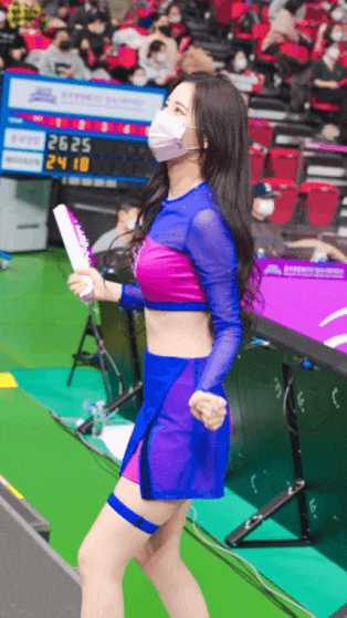 
치어리더 김해리
