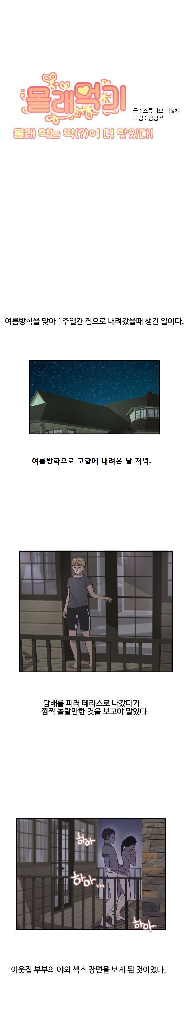
고향집에 갔다 옆집유부녀와한 썰
