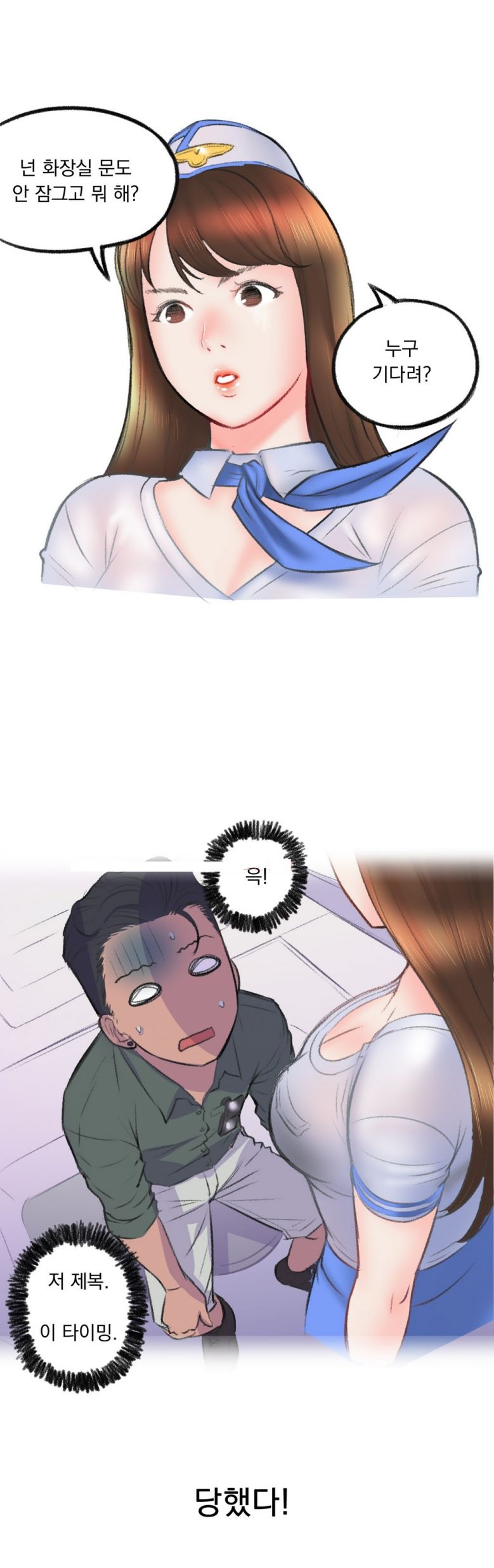 
비행기 화장실에서 한 썰
