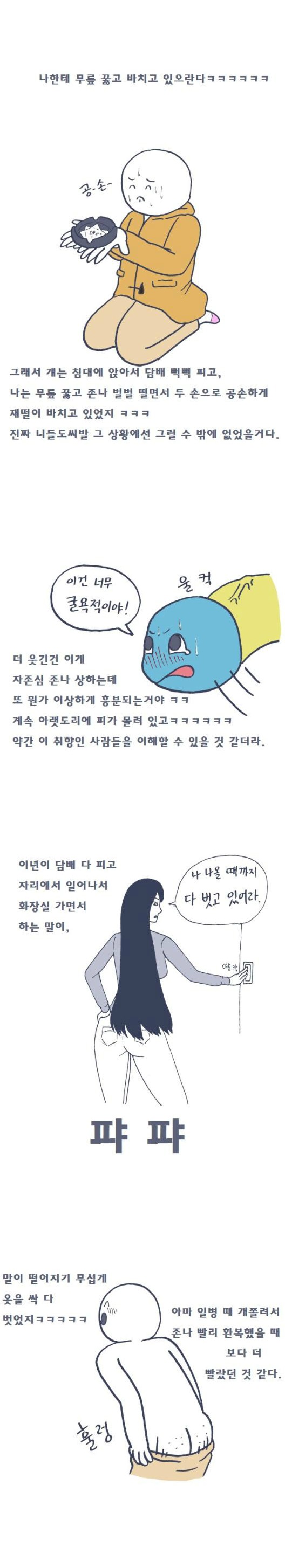 
SM 플레이 첫 경험한 썰
