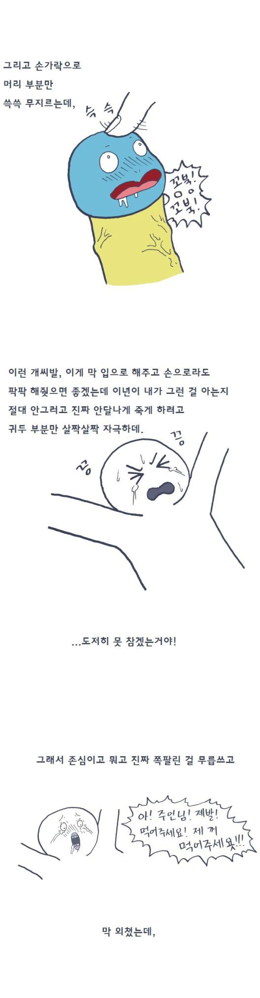 
SM 플레이 첫 경험한 썰
