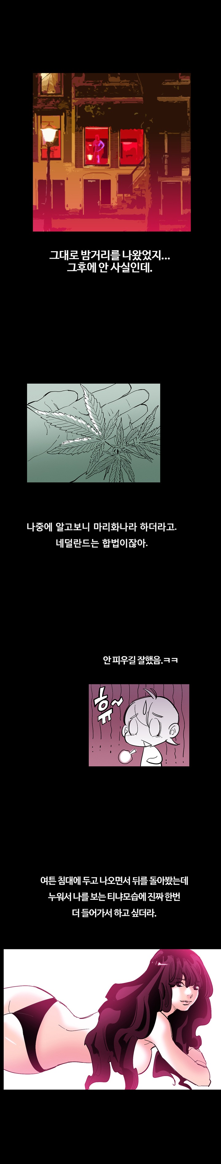 
유럽가서 네덜란드 사창가 엘프와 한 썰
