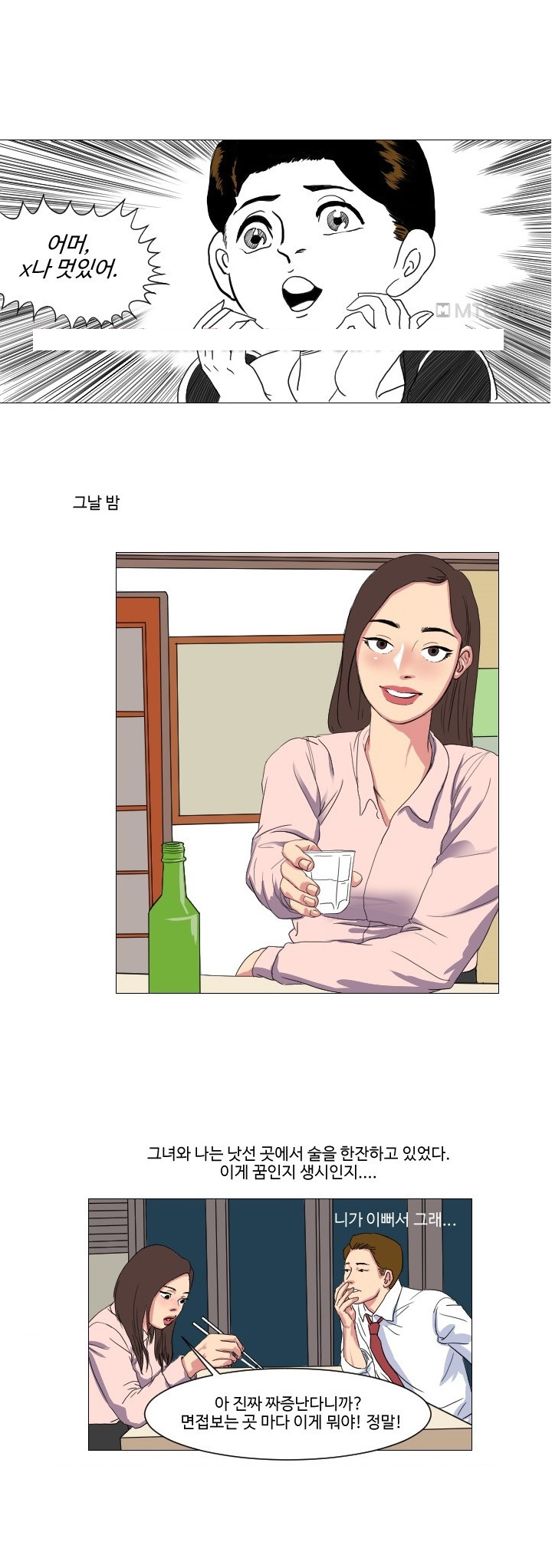 
회사 면접에서 만난 인디밴드 여가수와 한 썰
