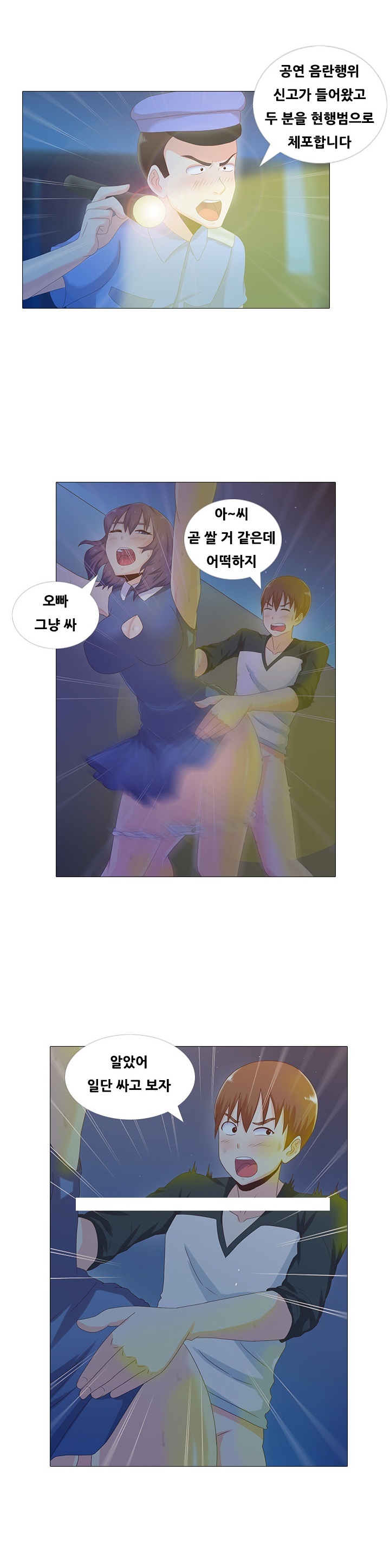 
야외섹스하다 체포된 썰
