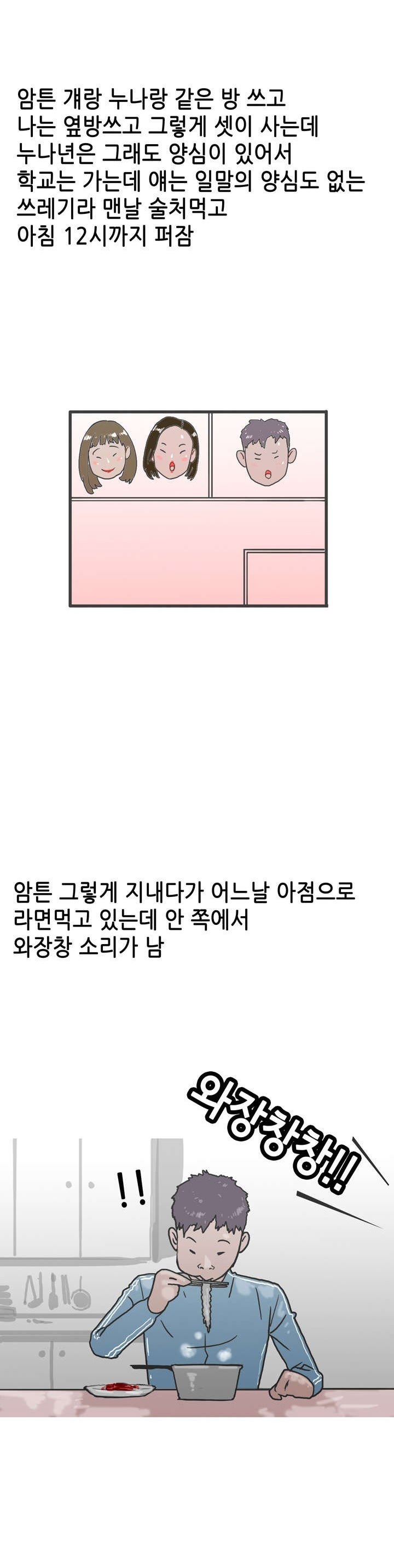 
누나 친구랑 누나 자취방에서 한 썰
