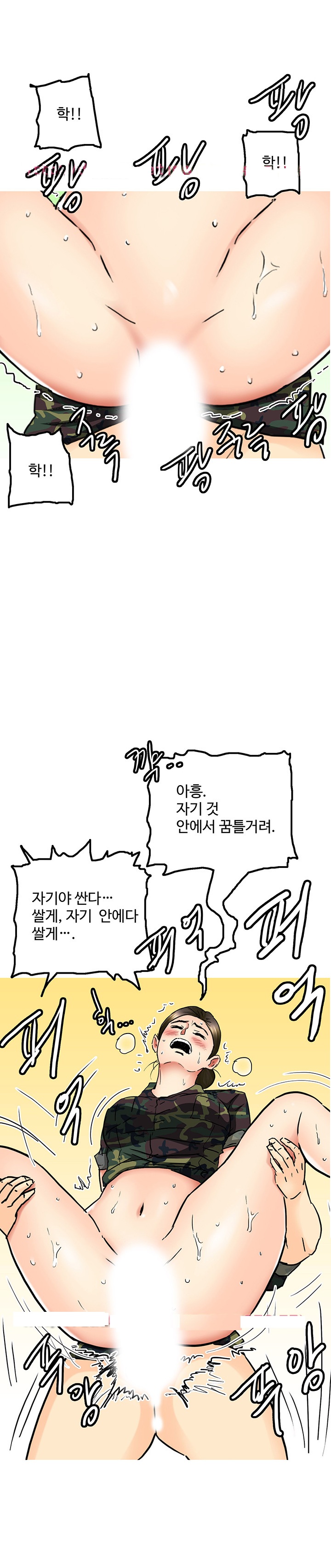 
군대에서 여군하사와 애널섹스한 썰
