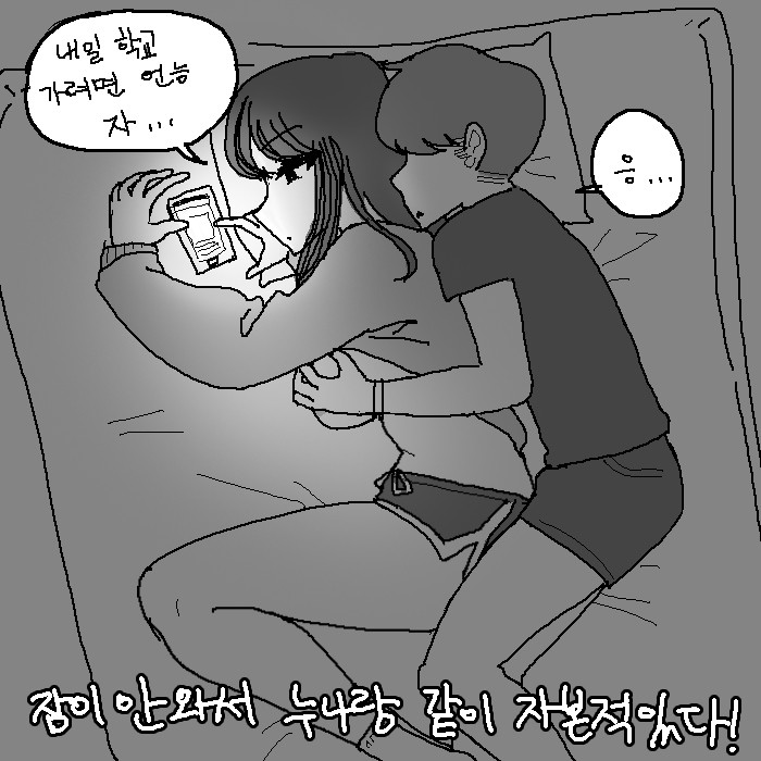 
누나있는 사람 공감 만화
